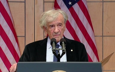 Elie Wiesel's love of America
