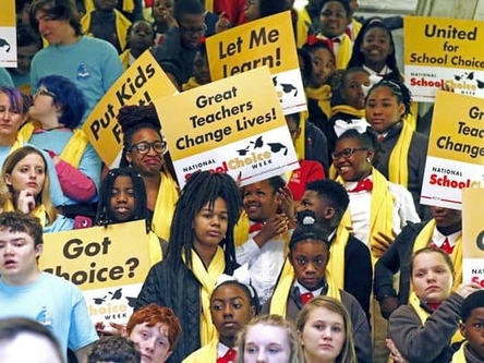 School choice keeps the peace