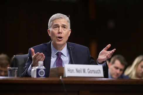 Gorsuch says judges aren't 'secret legislators'. Actually, they legislate all the time
